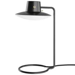 Louis Poulsen AJ Oxford table lamp, 410 mm, black - opal glass