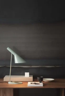 Louis Poulsen AJ table lamp V3, pale petroleum