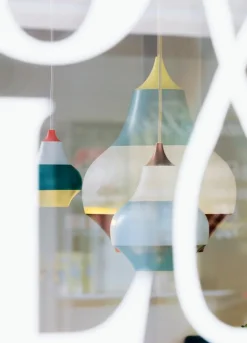 Louis Poulsen Cirque pendant, 22 cm, copper top