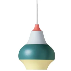 Louis Poulsen Cirque pendant, 15 cm, red top