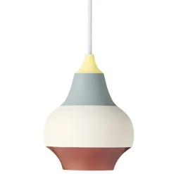 Louis Poulsen Cirque pendant, 15 cm, yellow top