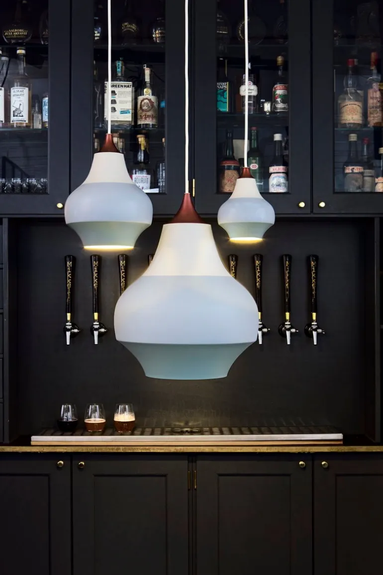 Louis Poulsen Cirque pendant, 38 cm, copper top