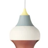 Louis Poulsen Cirque pendant, 22 cm, yellow top