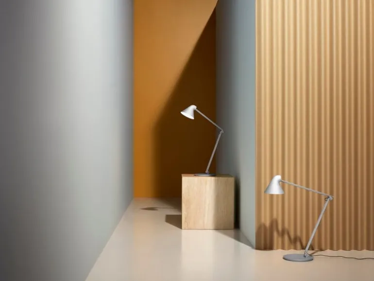 Louis Poulsen NJP table lamp, light grey