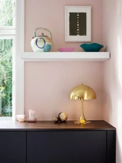 Louis Poulsen Panthella 250 table lamp, brass