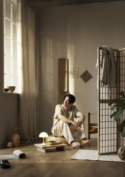 Louis Poulsen Panthella 160 Portable V3 table lamp, opal beige