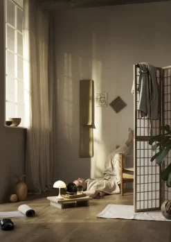 Louis Poulsen Panthella 160 Portable V3 table lamp, opal beige