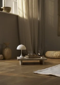 Louis Poulsen Panthella 160 Portable V3 table lamp, opal beige