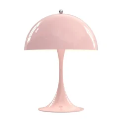 Louis Poulsen Panthella 250 table lamp, pale rose