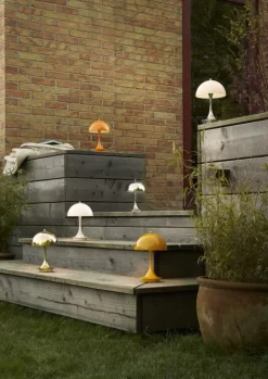 Louis Poulsen Panthella 160 Portable V3 table lamp, orange