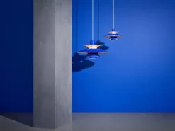 Louis Poulsen PH 5 Mini Monochrome pendant, blue