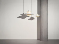 Louis Poulsen PH 5 Monochrome pendant, white