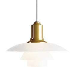 Louis Poulsen PH 2/1 pendant, metallised brass