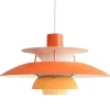 Louis Poulsen PH 5 pendant, orange