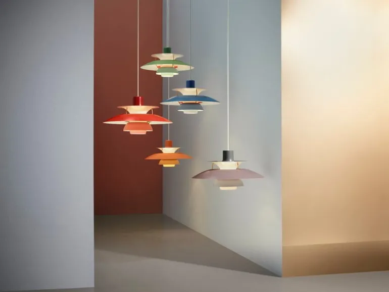 Louis Poulsen PH 5 pendant, red