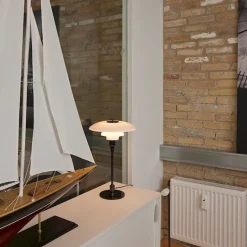 Louis Poulsen PH 3/2 table lamp, metallised black