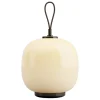 Louis Poulsen VL45 Radiohus portable lamp, brass - pale yellow
