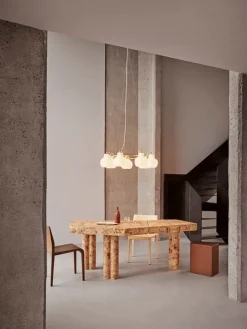 Louis Poulsen VL Ring Crown 7 pendant, opal glass