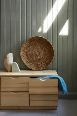 Lundia Classic drawer, 6 drawers, clear lacquered pine