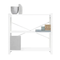 Lundia Classic open shelf, low, white