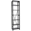 Lundia Classic open shelf, narrow, black