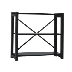 Lundia Classic open shelf, low, black