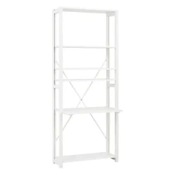 Lundia Classic shelf with working space, white