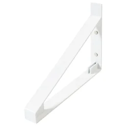 Lundia Classic wall shelf bracket, 30 cm, 1 pc, white