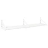 Lundia Classic wall shelf, 2 pcs, white