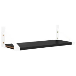 Lundia Classic wall shelf, 50 x 30 cm, white - black