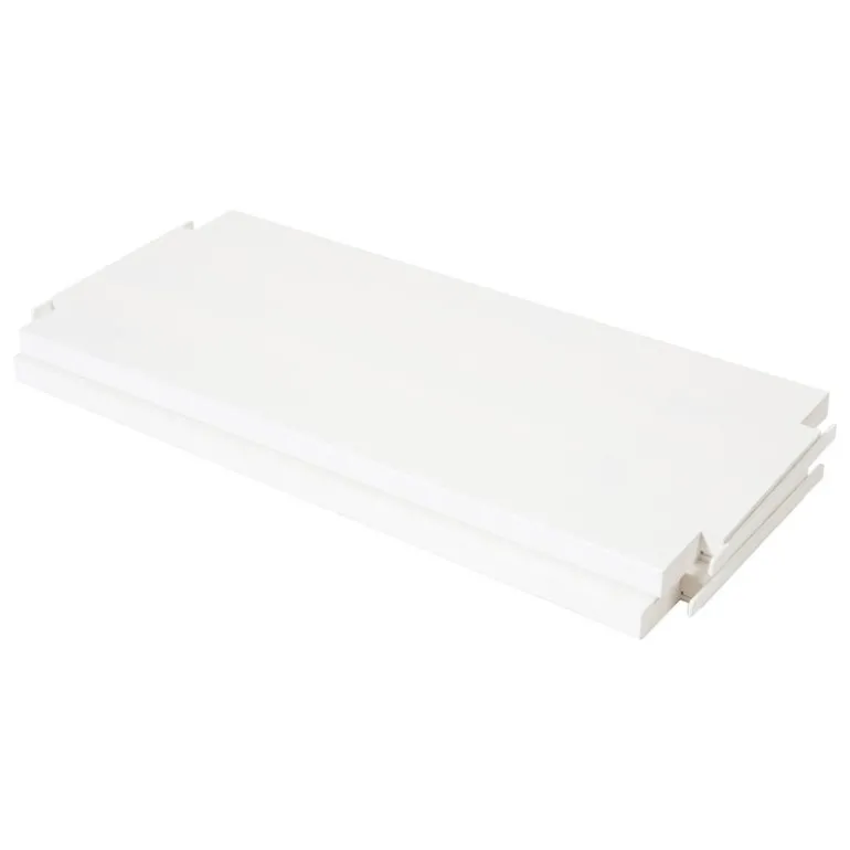 Lundia Classic wall shelf, 2 pcs, black - white