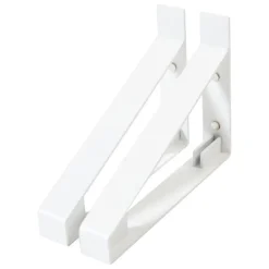 Lundia Classic wall shelf bracket, 30 cm, 2 pcs, white