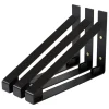 Lundia Classic wall shelf bracket, 3 pcs, black