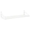 Lundia Classic wall shelf, 100 x 30 cm, white