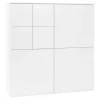 Lundia Fuuga cabinet with doors, 128 x 132 cm, white