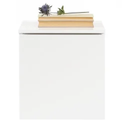 Lundia Fuuga nightstand with door, wall mounting, white