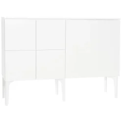 Lundia Fuuga sideboard, 128 cm, white - white