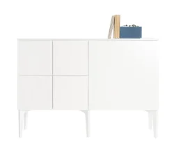 Lundia Fuuga sideboard, 128 cm, white - white