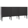 Lundia Fuuga sideboard, 192 cm, three doors, black
