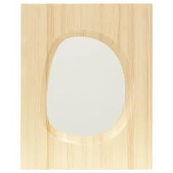 Lundia Knot wall mirror, pine