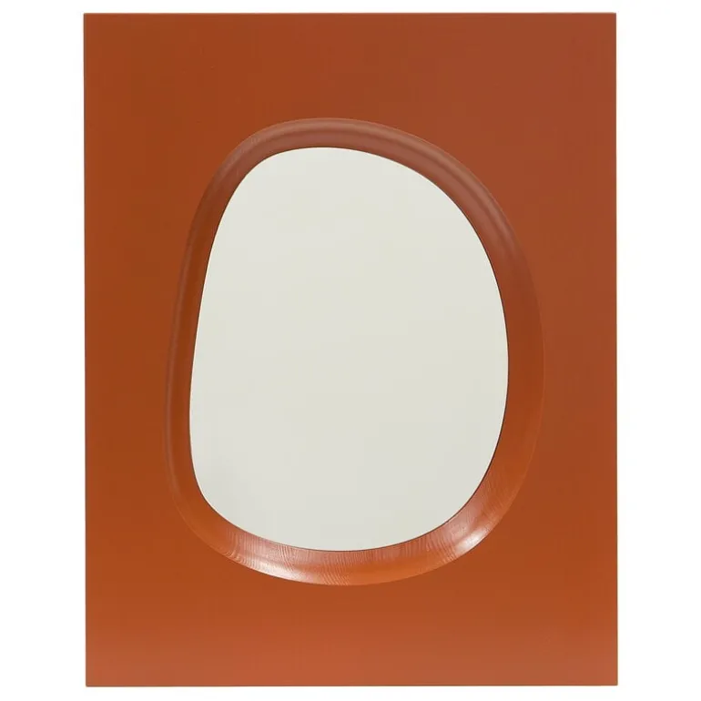 Lundia Knot wall mirror, terracotta