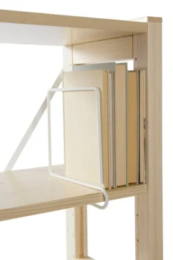 Lundia Wire bookend, square, white