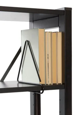 Lundia Wire bookend, triangle, black