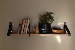 Lundia Wire bookend, triangle, black