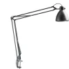 Luxo L-1 desk lamp, aluminium grey