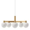 LYFA Memoir 120 V chandelier, brass