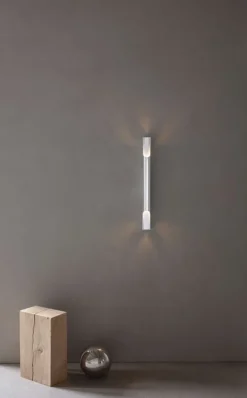 LYFA Pan wall lamp, 50 mm, aluminium