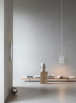 LYFA Pan wall lamp, 50 mm, aluminium