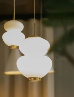 LYFA Peanut pendant, 175 mm, white