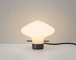 LYFA Repose table lamp 175, opal - black